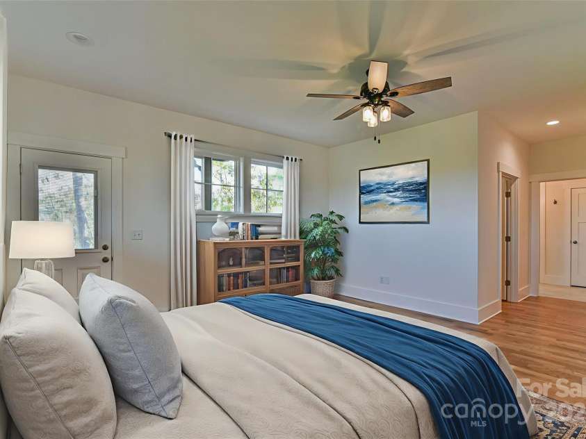 71 Crossings Circle, Fairview, NC 28730.  MLS# CAR4306682, YatesRealty ID 2903. Primary Bedroom