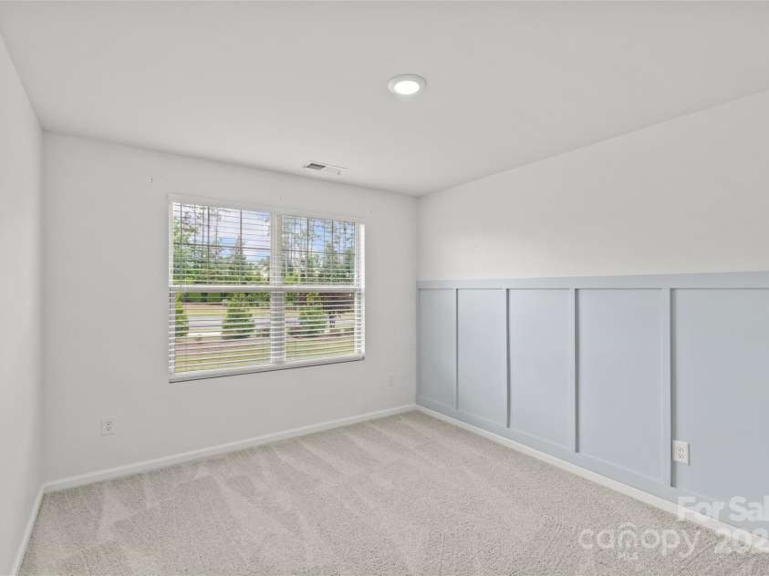 5332 Orchid Bloom Drive, Indian Land, SC 29707.  MLS# CAR4264145, YatesRealty ID 29031. Bedroom 2- with Custom Accent Wall