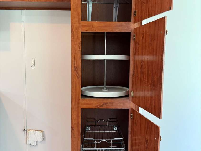 7050 Woodleaf Road, Woodleaf, NC 27054.  MLS# CAR4276614, YatesRealty ID 29035. Custom Cabinetry Storage