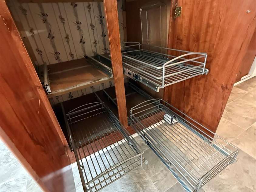 7050 Woodleaf Road, Woodleaf, NC 27054.  MLS# CAR4276614, YatesRealty ID 29035. Custom Cabinetry Storage