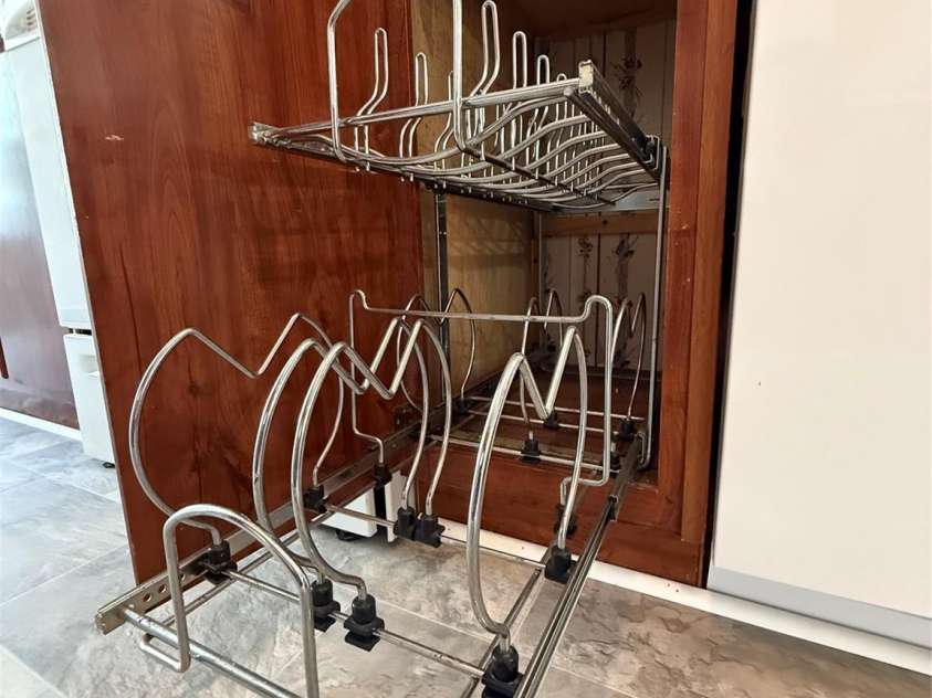 7050 Woodleaf Road, Woodleaf, NC 27054.  MLS# CAR4276614, YatesRealty ID 29035. Custom Cabinetry Storage