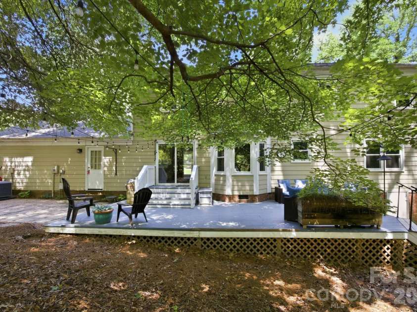 2011 Windlock Drive, Charlotte, NC 28270.  MLS# CAR4362953, YatesRealty ID 29038. Back Exterior 2011 Windlock DrCharlotte, NC 28270
