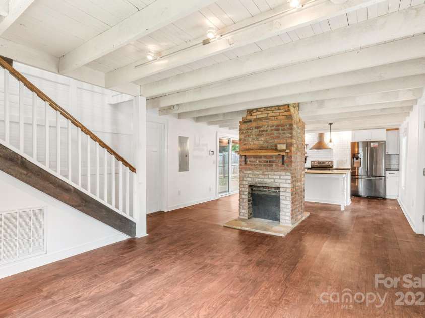 761 Main Street, Canton, NC 28716.  MLS# CAR4281762, YatesRealty ID 2904. Exposed brick 