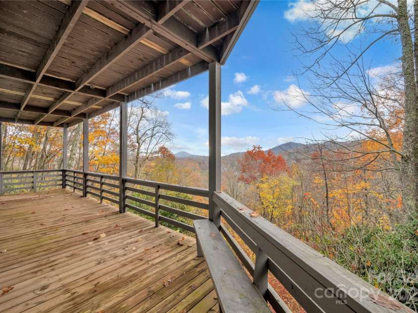 620 Glenview Road, Newland, NC 28657.  MLS# CAR4332877, YatesRealty ID 29044. View from Lower Deck