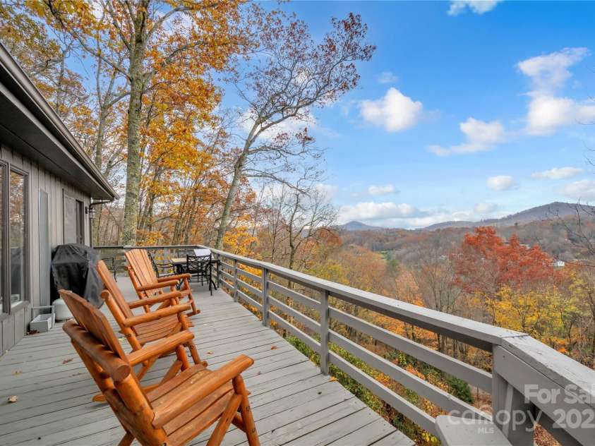 620 Glenview Road, Newland, NC 28657.  MLS# CAR4332877, YatesRealty ID 29044. View from upper deck