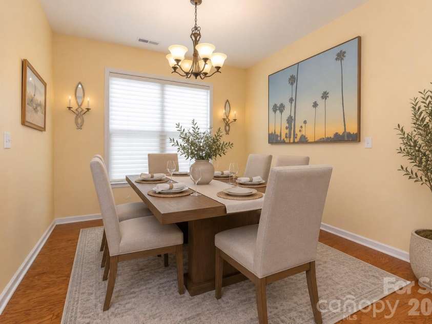 407 Bell Lily Drive, Weaverville, NC 28787.  MLS# CAR4379764, YatesRealty ID 29045. Dining Room - Virtually Staged