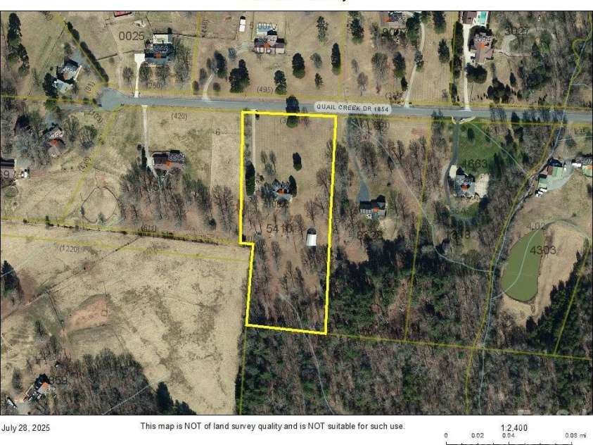 5567 Quail Creek Drive, Granite Falls, NC 28630.  MLS# CAR4286609, YatesRealty ID 29045. 