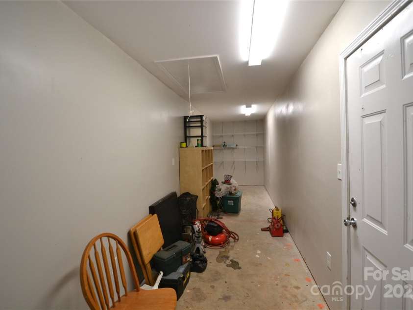 1511 Liberty Avenue, Albemarle, NC 28001.  MLS# CAR4222162, YatesRealty ID 2906. Storage Closet 28'x6' with ramp