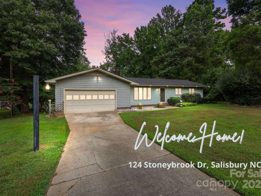 124 Stoneybrook Road, Salisbury, NC 28147.  MLS# CAR4282890, YatesRealty ID 29060. 