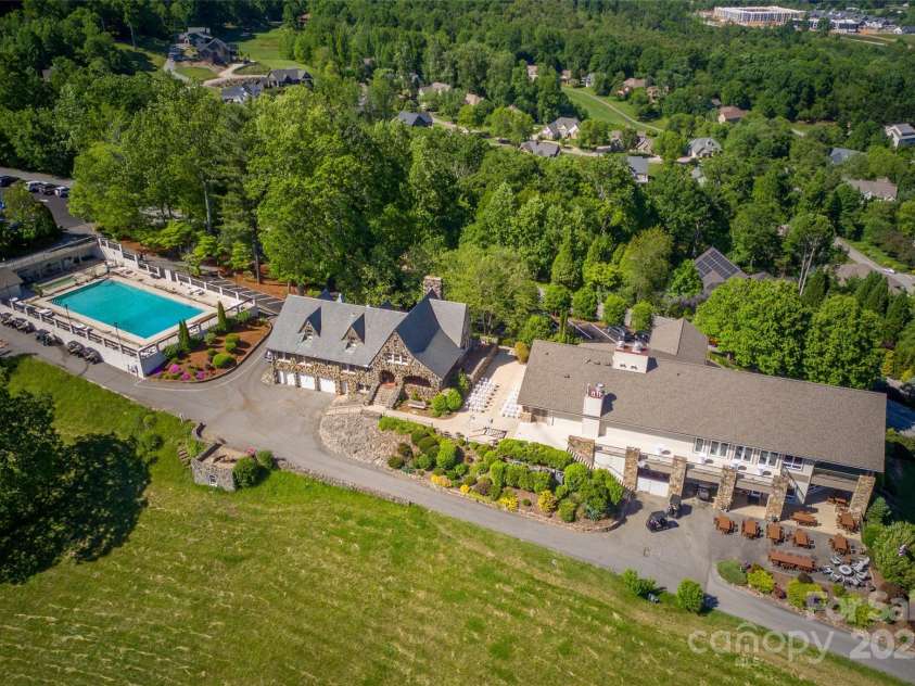 230 Fairway Falls Road, Mills River, NC 28759.  MLS# CAR4256641, YatesRealty ID 29061. Aeriel view of Amenities