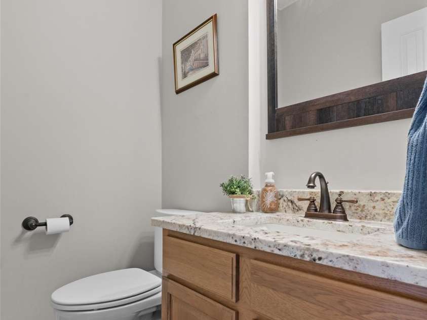 230 Fairway Falls Road, Mills River, NC 28759.  MLS# CAR4256641, YatesRealty ID 29061. Half Bathroom on Main Level