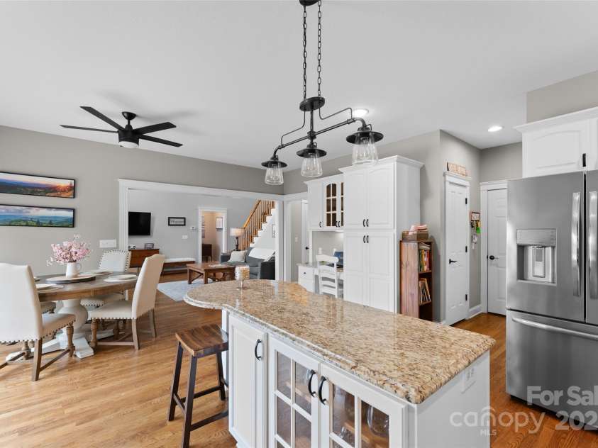 230 Fairway Falls Road, Mills River, NC 28759.  MLS# CAR4256641, YatesRealty ID 29061. Savor meals in the charming eat-in kitchen!