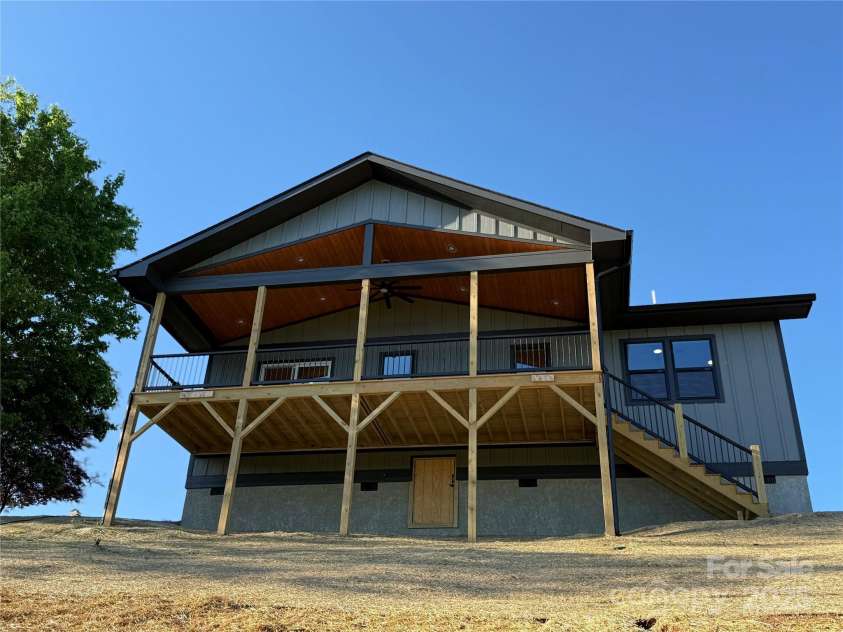 15 Woodchuck Cove, Alexander, NC 28701.  MLS# CAR4254403, YatesRealty ID 29062. Back of House