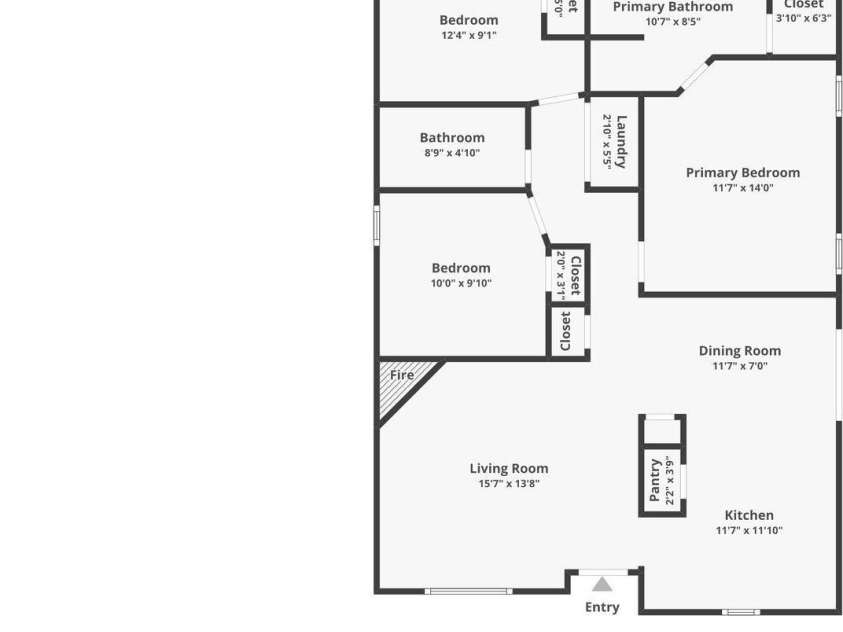 3703 Silver Ore Lane, Charlotte, NC 28216.  MLS# CAR4284225, YatesRealty ID 29064. 