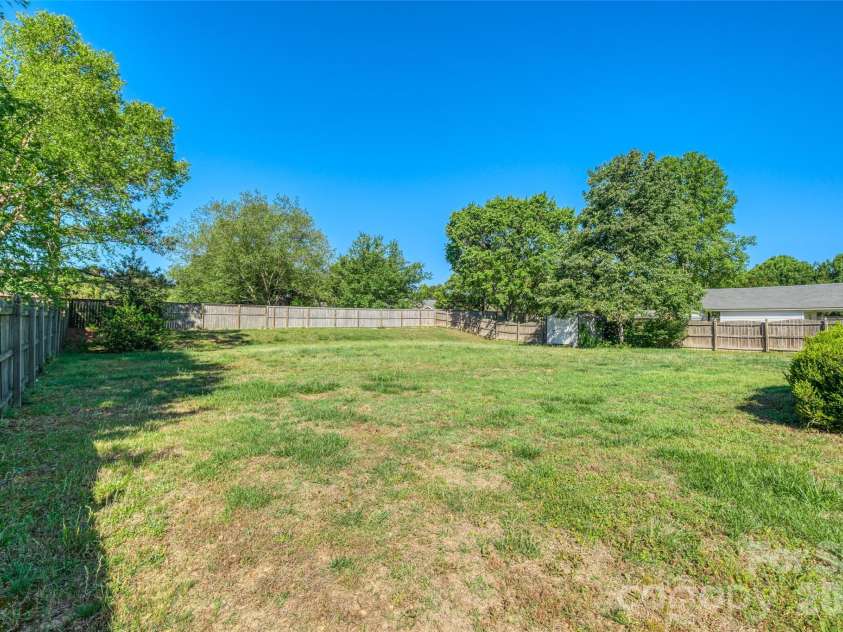 4313 Atkinson Way, Monroe, NC 28110.  MLS# CAR4377451, YatesRealty ID 29064. Back Fenced Yard