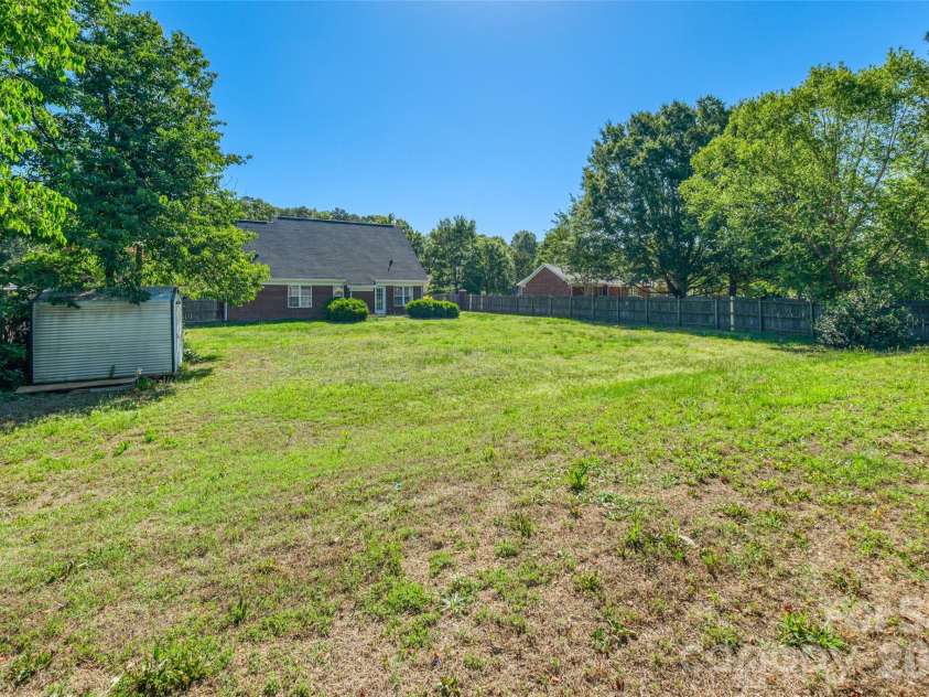 4313 Atkinson Way, Monroe, NC 28110.  MLS# CAR4377451, YatesRealty ID 29064. Rear View
