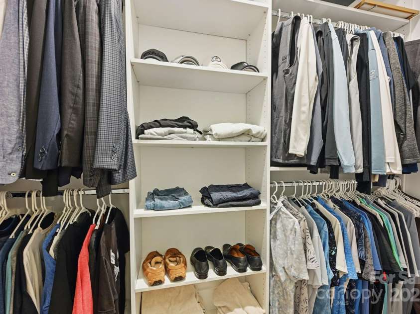 5118 Waldron Meadow Drive, Charlotte, NC 28226.  MLS# CAR4264911, YatesRealty ID 29071. Bedroom 2 Walk in Closet