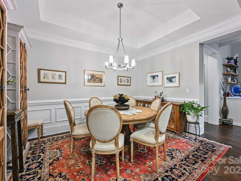 5118 Waldron Meadow Drive, Charlotte, NC 28226.  MLS# CAR4264911, YatesRealty ID 29071. Dining Area