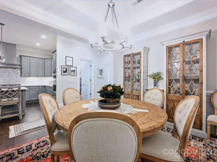 5118 Waldron Meadow Drive, Charlotte, NC 28226.  MLS# CAR4264911, YatesRealty ID 29071. Dining Area