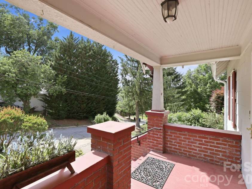 129 Mears Avenue, Canton, NC 28716.  MLS# CAR4355790, YatesRealty ID 29074. Front porch