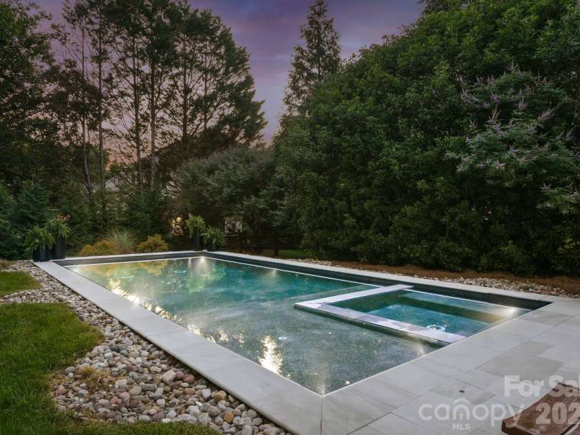5408 Kuykendall Road, Charlotte, NC 28270.  MLS# CAR4390073, YatesRealty ID 29081. Private Pool in Backyard