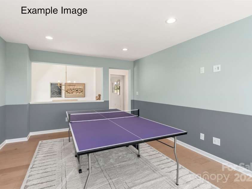 4812 Glen Stripe Drive, Indian Trail, NC 28079.  MLS# CAR4243194, YatesRealty ID 29091. Example Photo - Rec Room