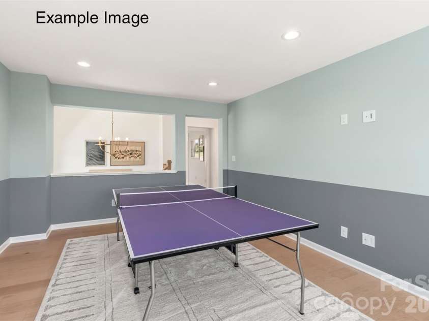 4812 Glen Stripe Drive, Indian Trail, NC 28079.  MLS# CAR4243194, YatesRealty ID 29091. Example Photo - Rec Room