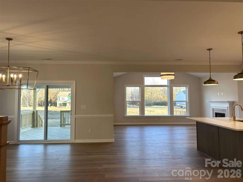 4812 Glen Stripe Drive, Indian Trail, NC 28079.  MLS# CAR4243194, YatesRealty ID 29091. Kitchen/Dining/Family Room