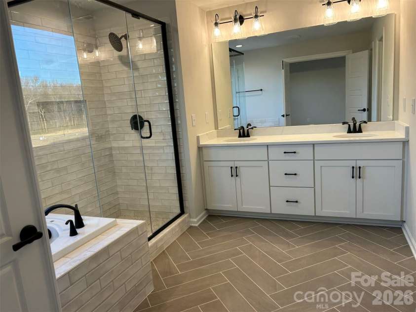 4812 Glen Stripe Drive, Indian Trail, NC 28079.  MLS# CAR4243194, YatesRealty ID 29091. Premier Bath