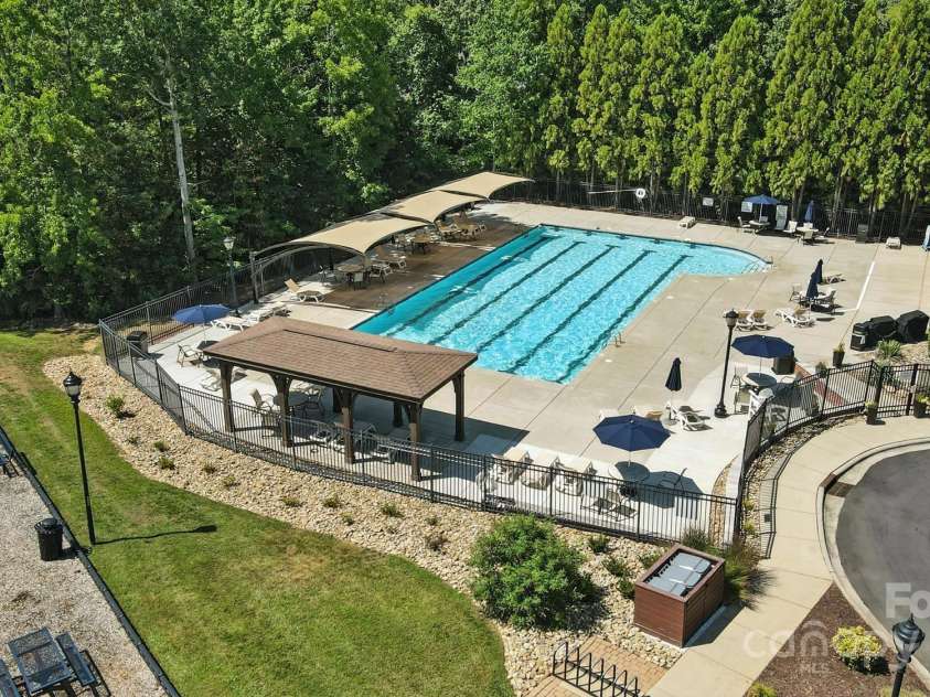 3864 French Fields Lane, Harrisburg, NC 28075.  MLS# CAR4280108, YatesRealty ID 29095. Community Pool