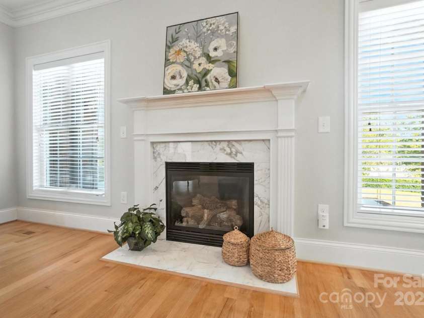 3864 French Fields Lane, Harrisburg, NC 28075.  MLS# CAR4280108, YatesRealty ID 29095. Gas Log Fireplace