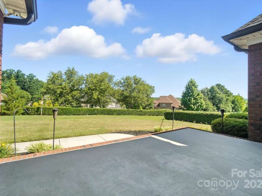 3864 French Fields Lane, Harrisburg, NC 28075.  MLS# CAR4280108, YatesRealty ID 29095. Patio View