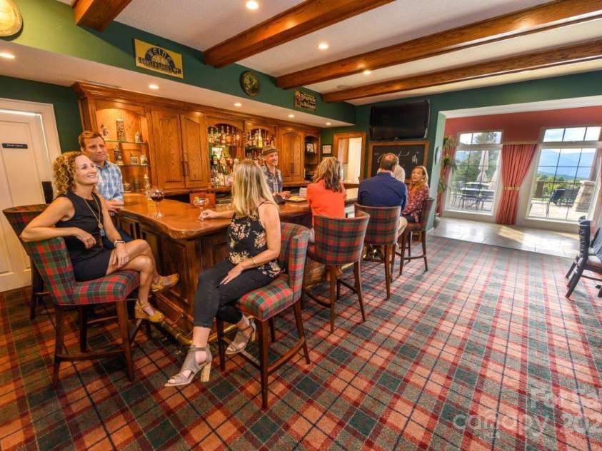 551 Macallan Drive, Waynesville, NC 28786.  MLS# CAR4305546, YatesRealty ID 291. Ascot Clubhouse Bar