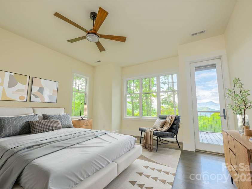 551 Macallan Drive, Waynesville, NC 28786.  MLS# CAR4305546, YatesRealty ID 291. Bedroom 3