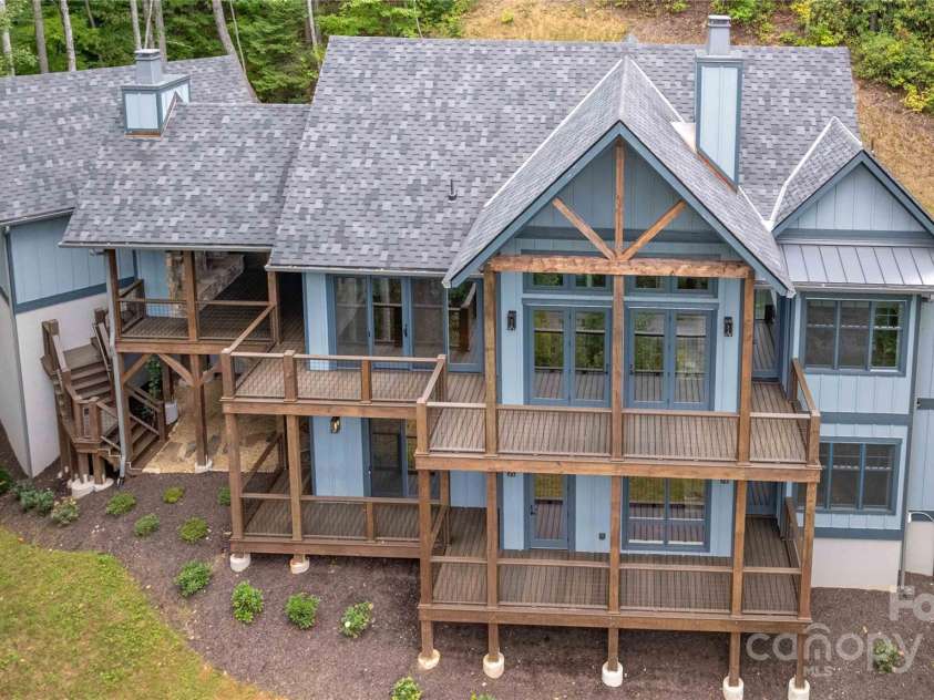 551 Macallan Drive, Waynesville, NC 28786.  MLS# CAR4305546, YatesRealty ID 291. Exterior