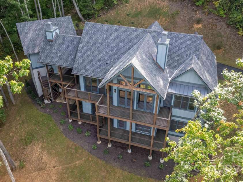 551 Macallan Drive, Waynesville, NC 28786.  MLS# CAR4305546, YatesRealty ID 291. Exterior