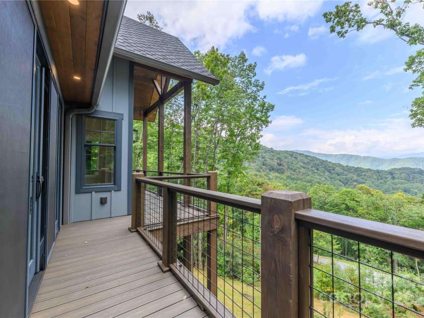 551 Macallan Drive, Waynesville, NC 28786.  MLS# CAR4305546, YatesRealty ID 291. Exterior Rear