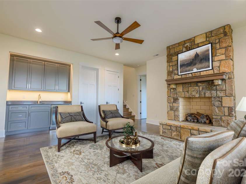 551 Macallan Drive, Waynesville, NC 28786.  MLS# CAR4305546, YatesRealty ID 291. Living Area Lower