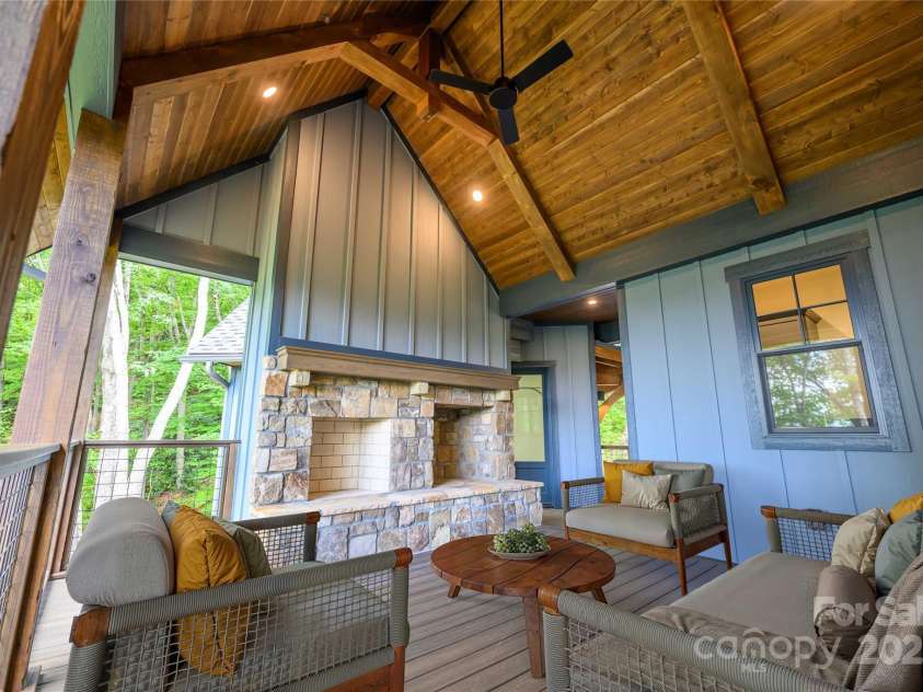 551 Macallan Drive, Waynesville, NC 28786.  MLS# CAR4305546, YatesRealty ID 291. Outdoor Space