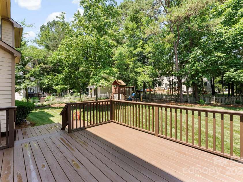 6300 Latta Springs Circle, Huntersville, NC 28078.  MLS# CAR4260746, YatesRealty ID 29101. Spacious, fully fenced backyard