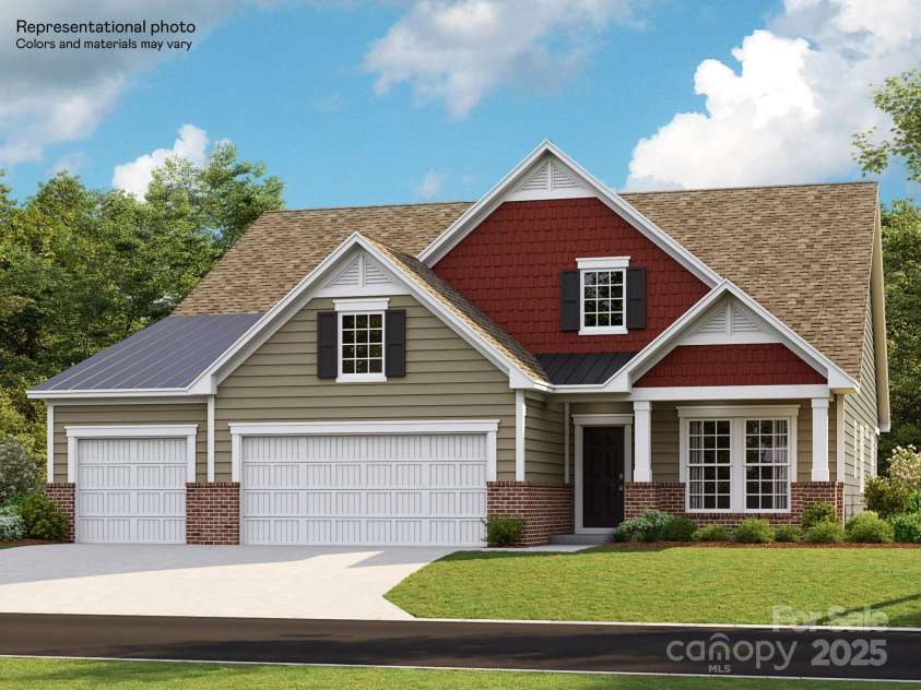 3812 Horsham Street, Indian Land, SC 29707.  MLS# CAR4285125, YatesRealty ID 29107. Exterior Rendering