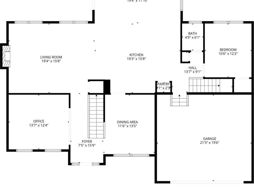 7453 Mountain Ridge Drive, Stanley, NC 28164.  MLS# CAR4382061, YatesRealty ID 29109. First floor