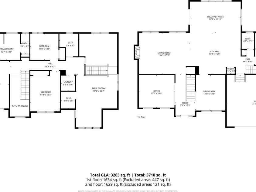 7453 Mountain Ridge Drive, Stanley, NC 28164.  MLS# CAR4382061, YatesRealty ID 29109. House floorplan