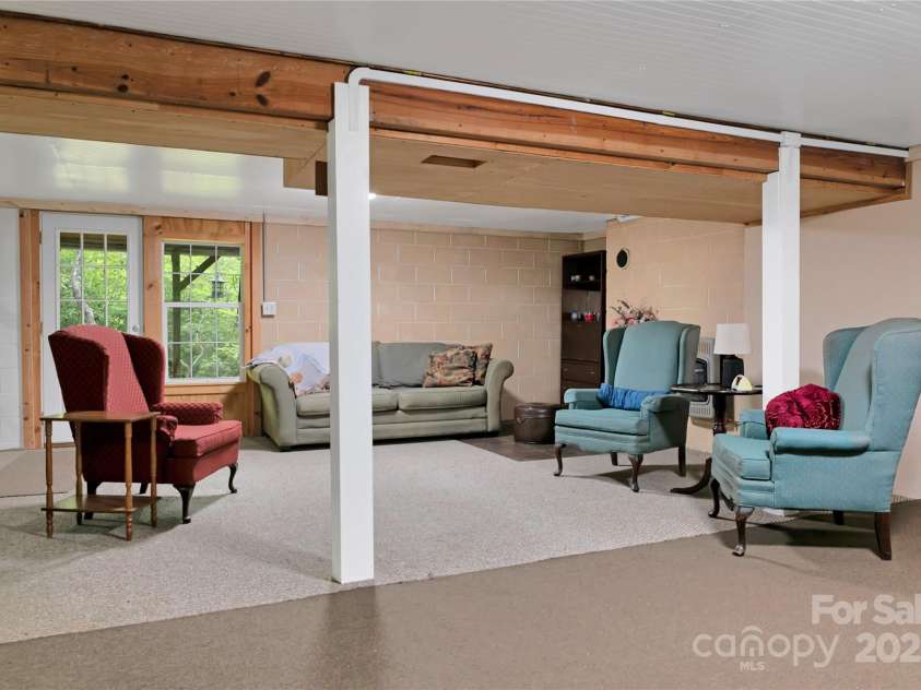 94 Sweetwater Lane, Pisgah Forest, NC 28768.  MLS# CAR4124609, YatesRealty ID 2911. Gathering place