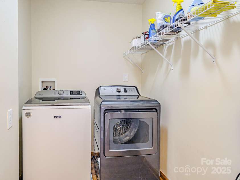 485 Mountain Lookout Drive, Bostic, NC 28018.  MLS# CAR4286310, YatesRealty ID 29110. Laundry Room