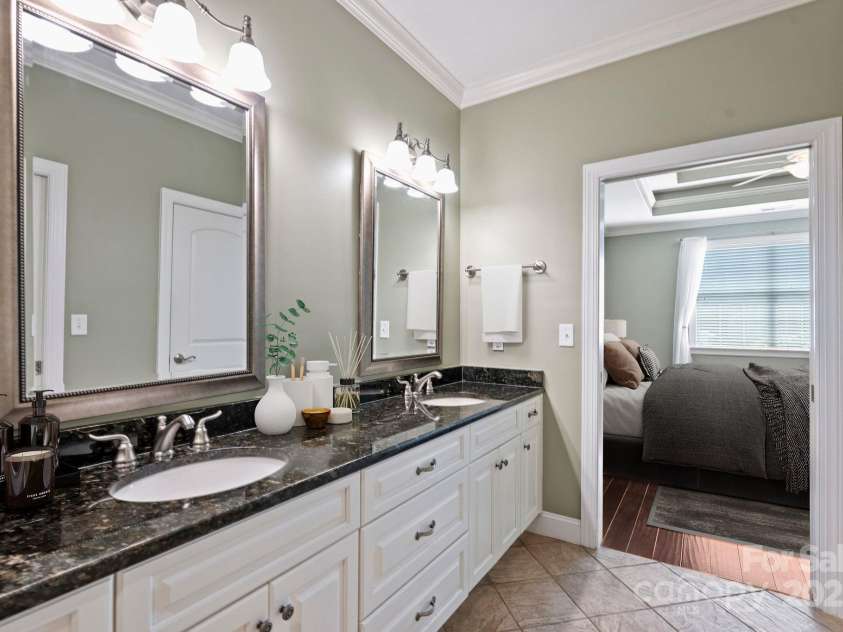 2407 Royal Anne Drive, Denver, NC 28037.  MLS# CAR4280013, YatesRealty ID 29111. Spacious Double Sink Vanity