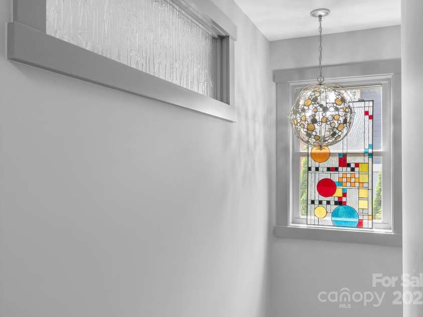 37 Bryant Street, Asheville, NC 28806.  MLS# CAR4275070, YatesRealty ID 29119. Wonderful Light in Stairway