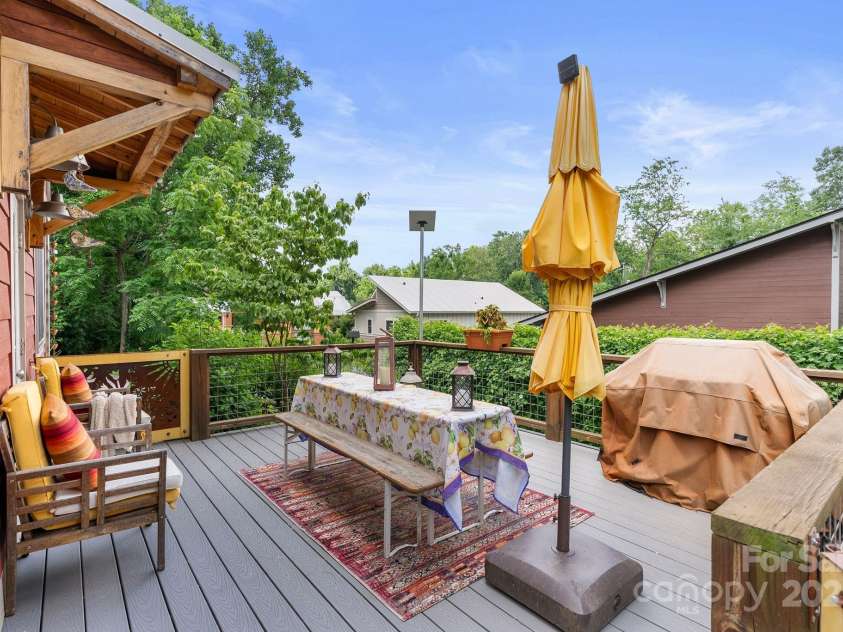 37 Bryant Street, Asheville, NC 28806.  MLS# CAR4332306, YatesRealty ID 29119. Trex Decking