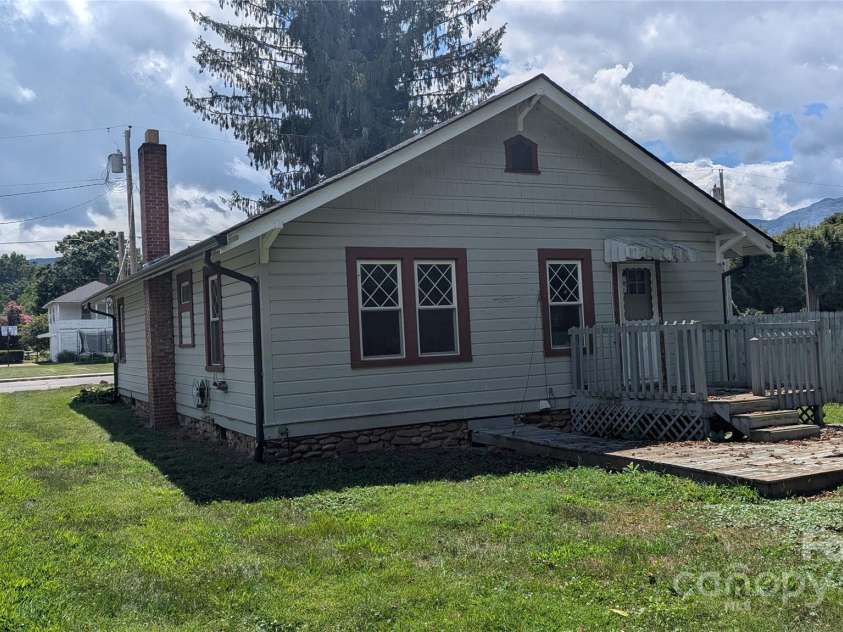 43 & 53 Cherry Street, Waynesville, NC 28786.  MLS# CAR4287122, YatesRealty ID 29122. Rear of 43 Cherry