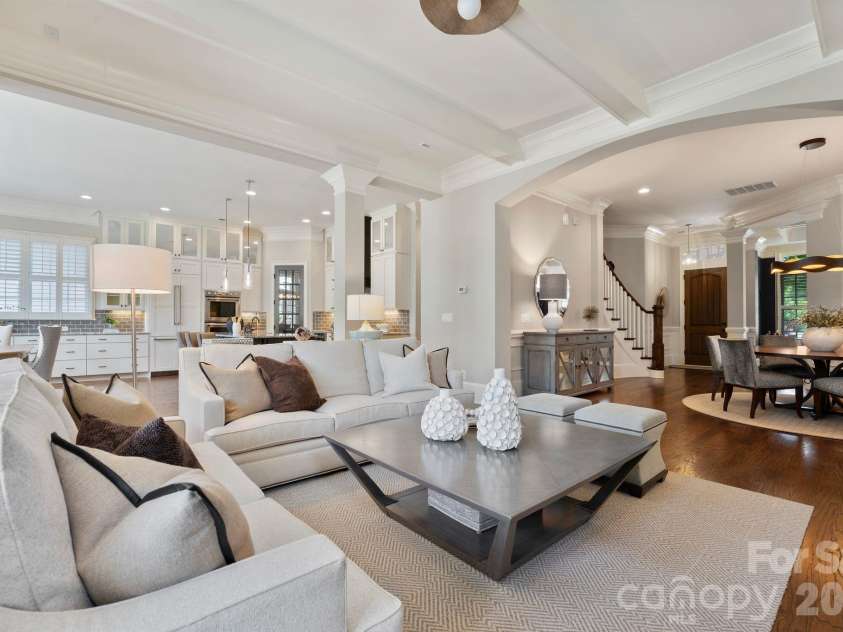 4315 Calvet Court, Charlotte, NC 28210.  MLS# CAR4372498, YatesRealty ID 29122. Family Room view